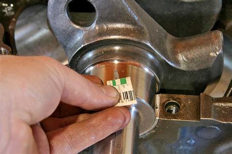 measuring rod bearing thickness|how to measure bearing clearance.